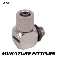 miniature fittings m 6hl 4 m 6hl 6 pl male thread m6 tube 4mm 6mm elbow pneumatic pipe air hose quick fitting mini connecto