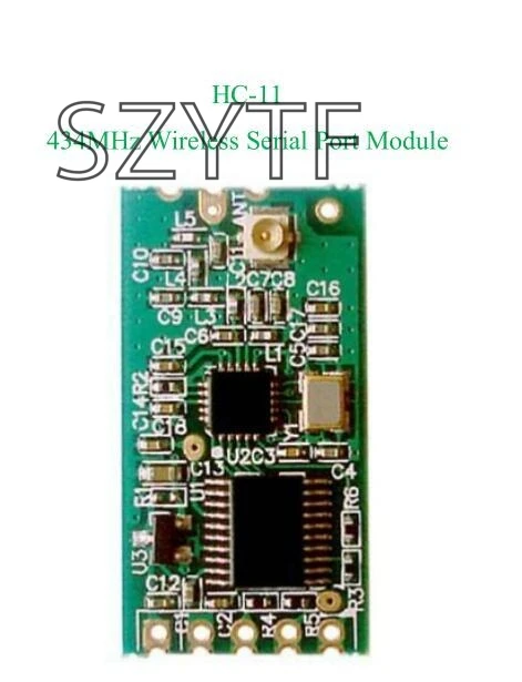 HC 11 433 мГц беспроводной модуль последовательного UART РФ CC1101 5 В 3 команд AT gps|module 5v|rf