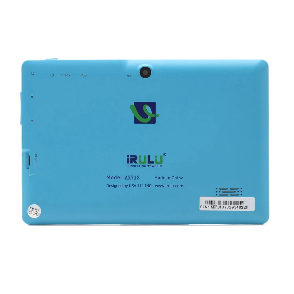 Irulu бренд 16 ГБ ROM 7 " планшет пк Android 4.2 WiFi двухъядерный двойная камера цена от