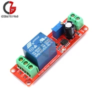 dc 5v time relay delay conduction module switch ne555 adjustable module 0 to10s delay for robot intelligent car