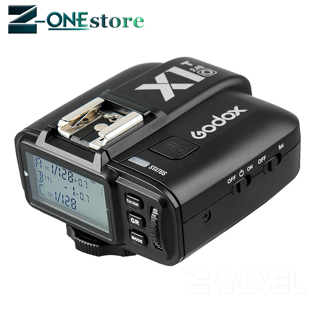 

3x Godox TT600 2.4G Wireless Camera Flash Speedlite + X1T-O TTL 1/8000s 2.4G Wireless Trigger Transmitter for Olympus Panasonic