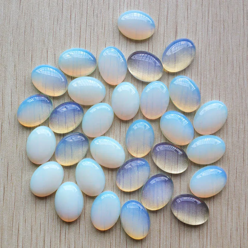 

Fashion good quality opal stone Oval CAB CABOCHON beads 15x20mm for jewelry making wholesale 30pcs/lot free shipping
