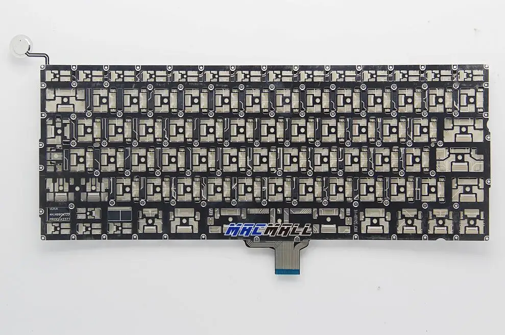 A1342 клавиатура британский английский для Macbook Pro 13 дюймов Macbook Unibody белый A1342 английская клавиатура 2009 2010 MC207 MC516