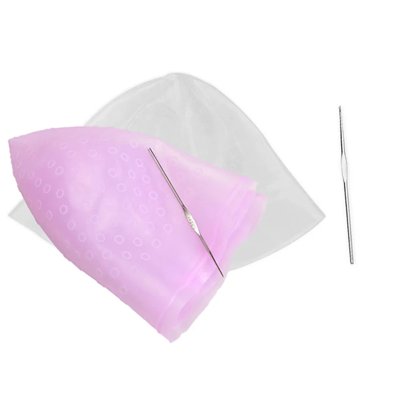 Многоразовая шапочка для волос цвет подсвечивающая искусственная с крючком