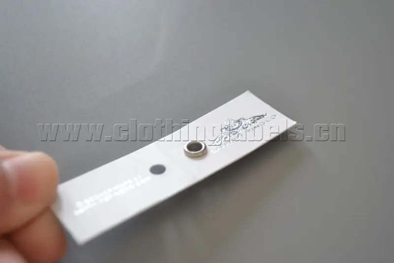 Бирка для одежды бумажная подвесная бирка желе колец. С ушком из античного