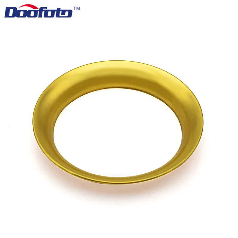 Start Ring Gold Doofoto автомобильные аксессуары наклейки Алюминий сплав кнопка запуска двигателя автомобиля чехлы для Mazda 3 6 Mazda 2 CX-5 CX-9 CX-3 MX-5 стайлинга автомобилей - Название цвета: Start Ring Gold