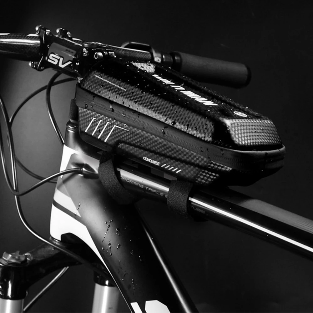 HLBY WILD Мужская велосипедная труба передняя балка сумка MTB дорожный Велоспорт анти