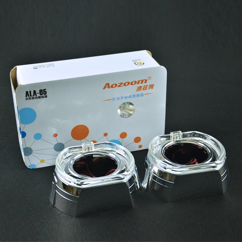 AOZOOM 3 дюйма высококачественный квадратный декоративный чехол с красными белыми