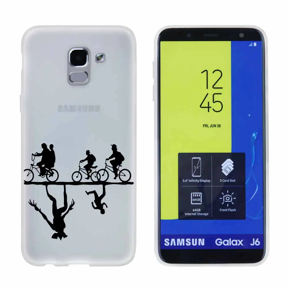 Очень странные дела для чехол для телефона samsung Galaxy j6 J8 J7 J5 J3 J4 Plus J610 Prime Мягкий силиконовый чехол - Цвет: 3D printing