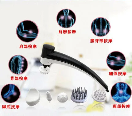 

The Aged Massager Vibrating Electric Dolphin Massager Full Body Massage Head Shoulder Cervical Vertebra Stress Release Relax