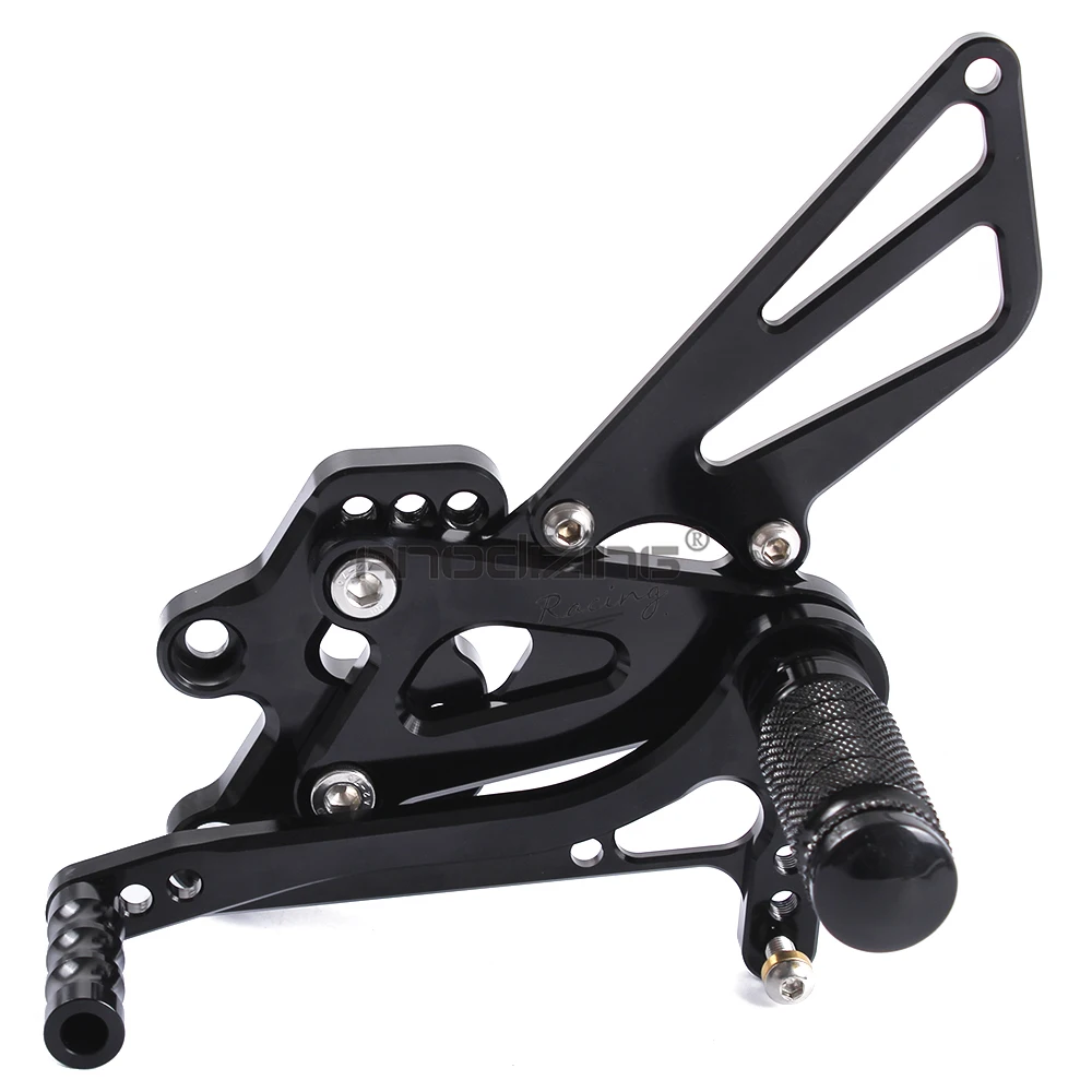 Полный CNC алюминиевый мотоцикл Регулируемый Rearsets задние наборы подножки для KAWASAKI