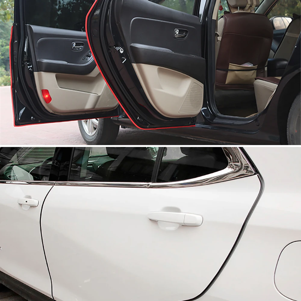 Универсальная защита от краев дверей 5 м поцарапания царапин автомобильная