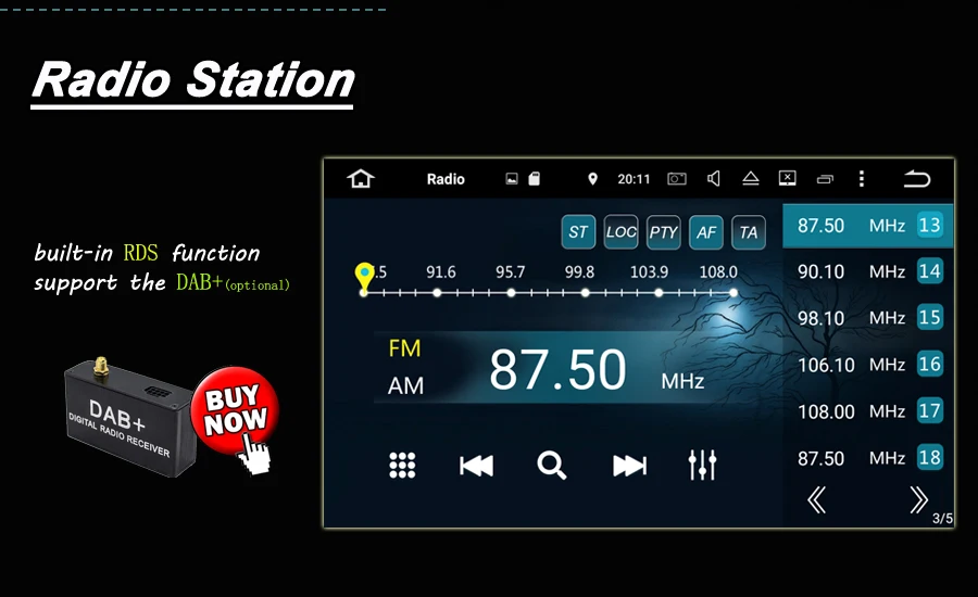 TDA7851 Android 8 0 Octa Core 4G Оперативная память автомобильный DVD плеер gps карта RDS радио Wi-Fi