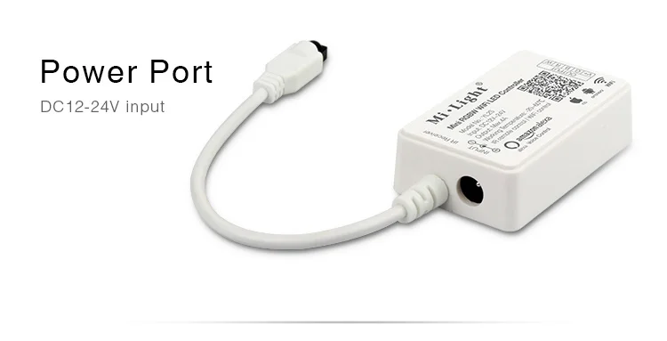 2,4G MiLight YL2S DC12V-24V wifi светодиодный пульт управления Amazon Alexa приложение для смартфона ИК-пульт дистанционного управления для RGBW светодиодные ленты