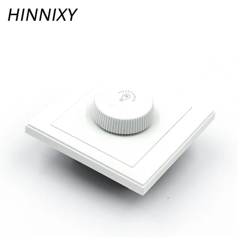 Hinnixy LED Triac диммер 300 Вт 110В/220В Вращающийся Переключатель Регулятор яркости для
