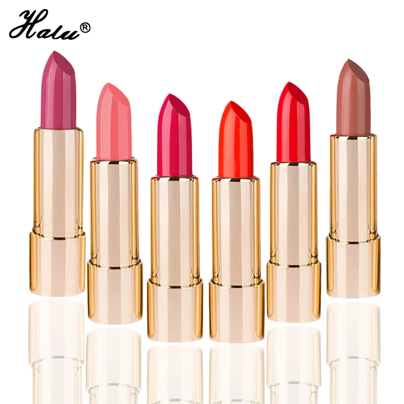 Halu Smooth Moisturizing Longlasting Lipstick Healthy Nourish Batom Nutritious Waterproof Easy To Wear |