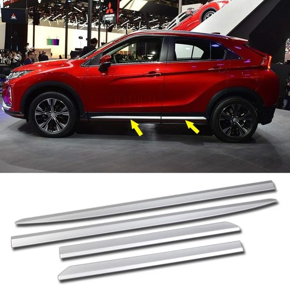 Хромированная литая дверь полоски для корпуса Аксессуары накладки отделки