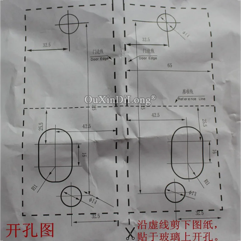 Новинка 1 шт. дверные замки из нержавеющей стали с цилиндрическим замком ручками