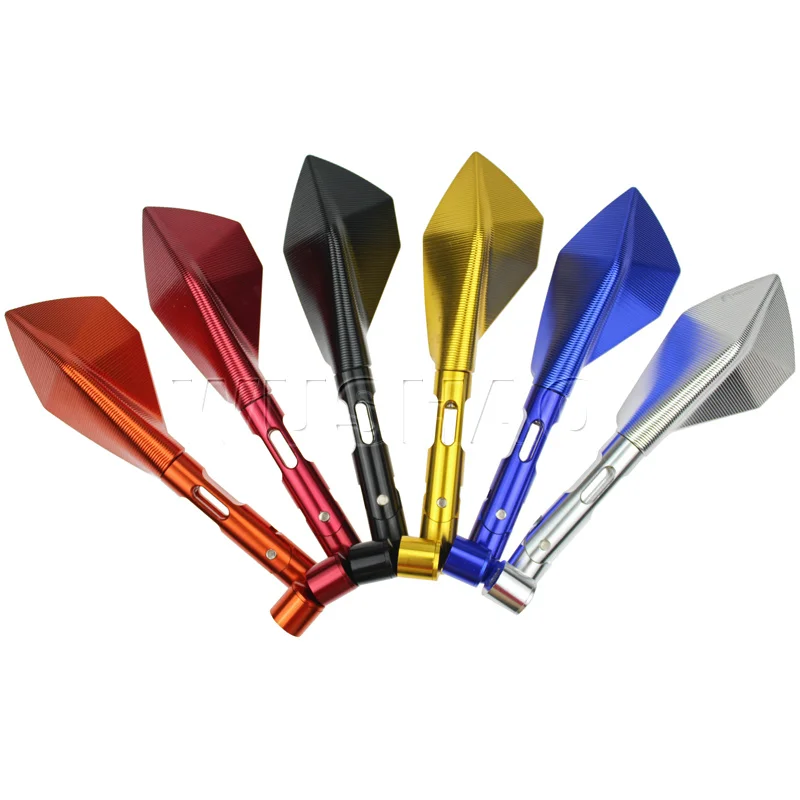 Мотоциклетные алюминиевые боковые зеркала заднего вида CNC для Kawasaki Z900 Z1000 Z650 Z125 Z