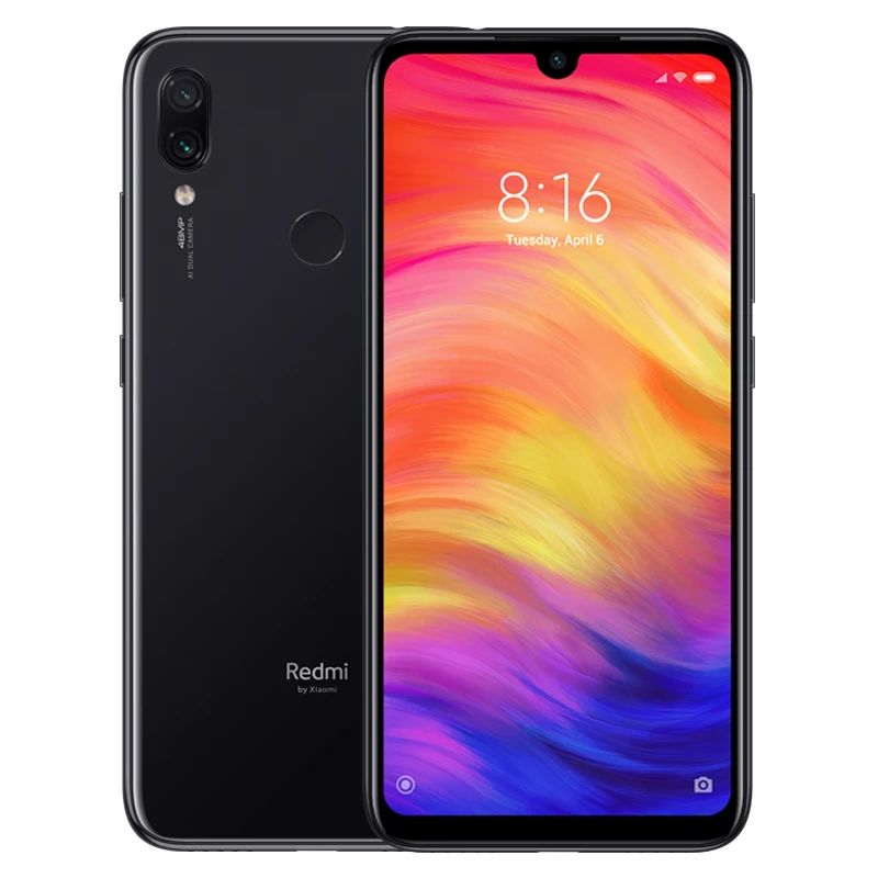Мобильный телефон Xiaomi Redmi Note 7, 4 Гб, 128 ГБ, Восьмиядерный процессор Snapdragon 660, 4000 мАч, 6,3 дюйма, 2340*1080, 48мп+ 5Мп смартфон