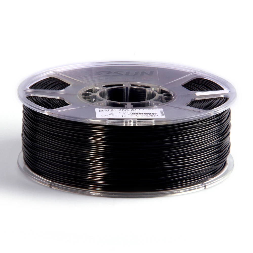 ESUN ABS+ 1,75 мм ABS 3d принтер нить 1 кг катушка 2.2lbs расходные материалы материал заправки 3d принтер материал нити