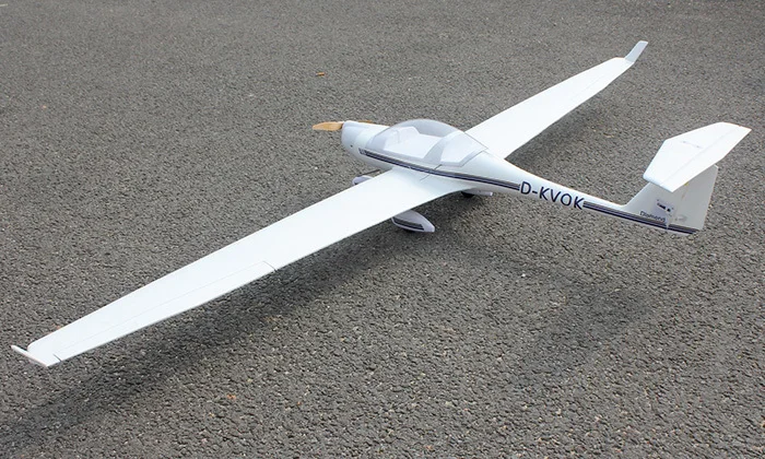 Радиоуправляемый планер Super Dimona 2400 мм wingspan PNP|glider aircraft for sale|glider plane saleplane |