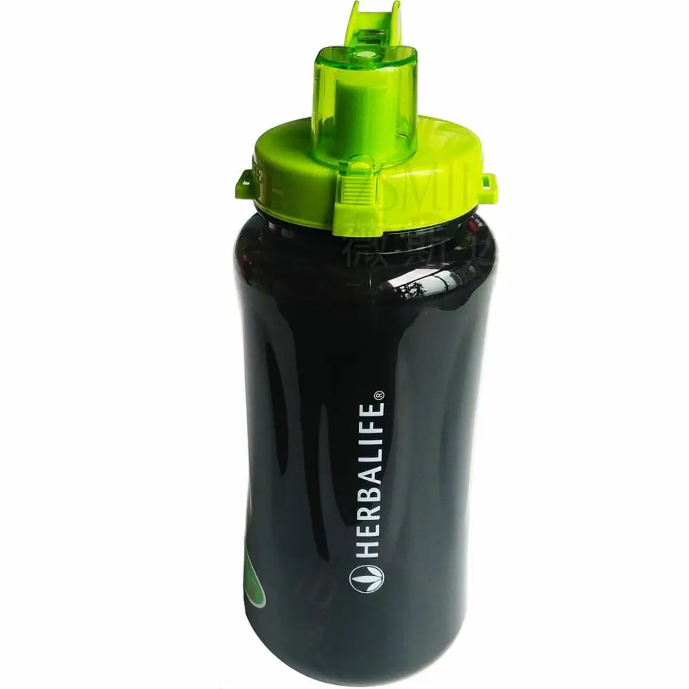 1Л 2л негабаритная бутылка для воды 1000 мл/2000 мл модный портативный Herbalife питание изготовленный на заказ шейкер Спортивная бутылка - Цвет: 2000ml herbalife