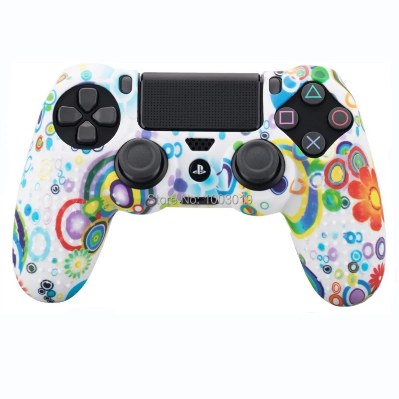 10 шт./партия для PS4 защитный чехол для sony PS4 playstation 4 PS4 Slim Pro контроллер скины аксессуары для игр - Цвет: N
