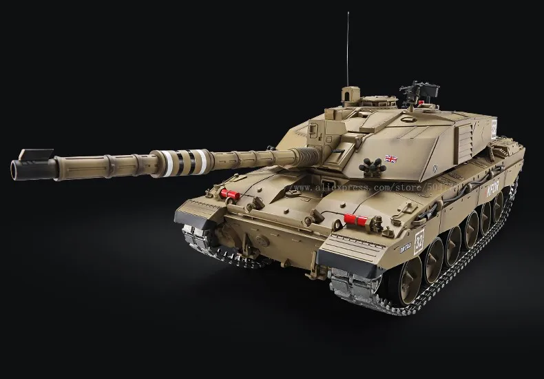 6 0 новый выпуск с инфракрасной системой битвы 1:16 UK Challenger Two RC battle Tank HL 3908 1