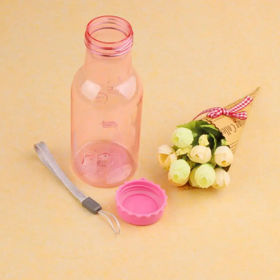 Hot Selling!Portable Leak-proof Bike Sports Unbreakable 350ml Plastic Water Bottle Apr28 | Дом и сад