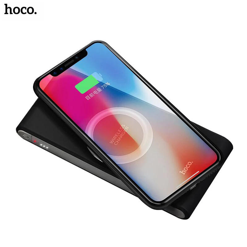 Беспроводное зарядное устройство HOCO Qi Беспроводной Зарядное Мощность Bank для iPhone