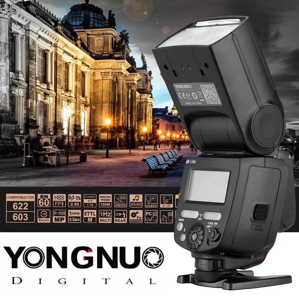 YONGNUO YN685 E TTL Беспроводная вспышка Speedlite Speedlight для цифровых зеркальных камер Canon HSS