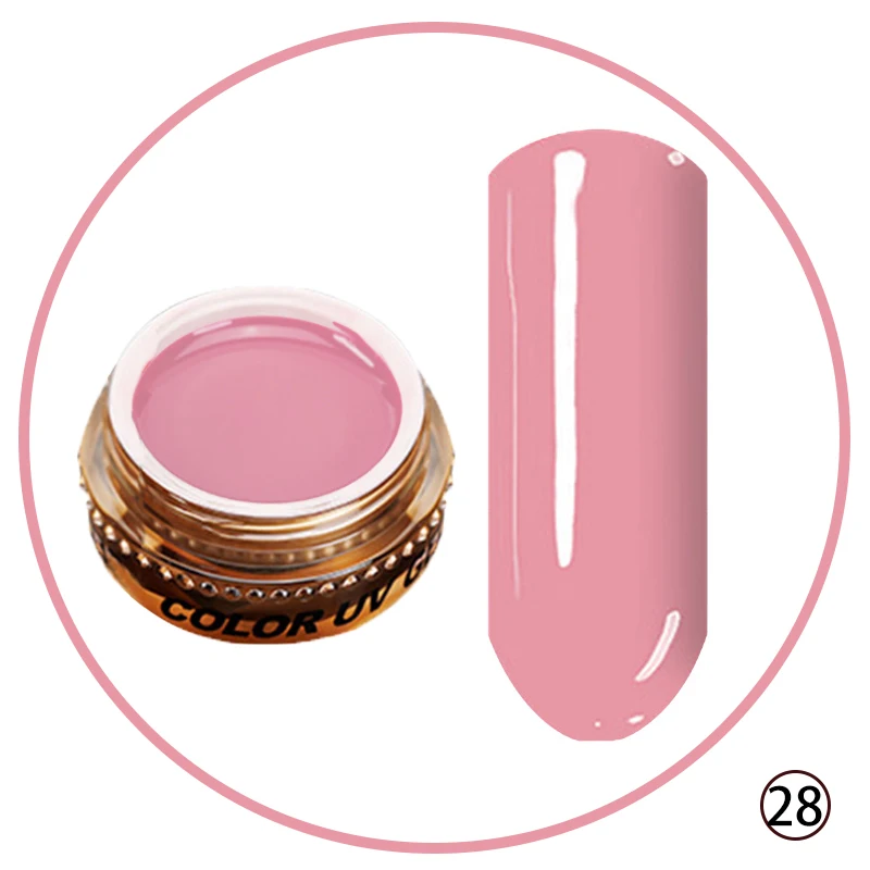 Color.28 Lily Angel 6 мл Цветной Гель-лак для маникюра 96 цветов клей для ногтей УФ-и светодиодный гель для ногтей - Цвет: Color.28