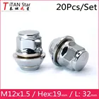 Зажимная гайка колеса PCD HEX19(3 4 