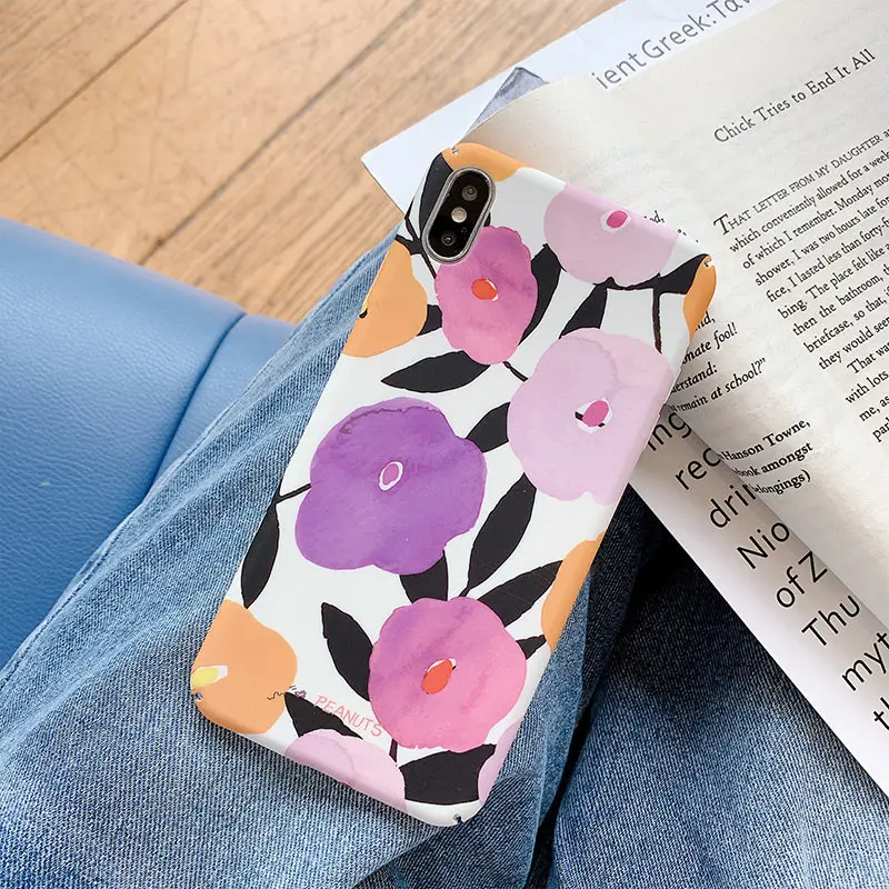 Жесткие ПК-Чехлы для huawei P20 P30Lite Mate20 Pro Nova 3 3i 4 девушка цветок матовый чехол для Honor 10 lite 8X задняя крышка funda чехлы