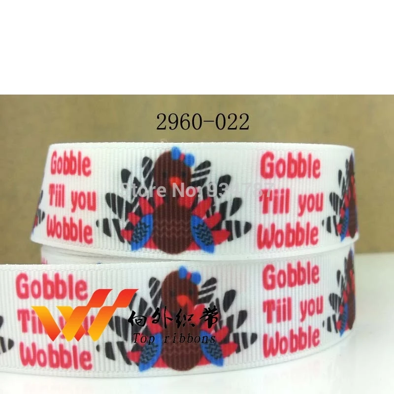 Бесплатная доставка 50 ярдов мультяшная печатная корсажная лента 10842|printed grosgrain