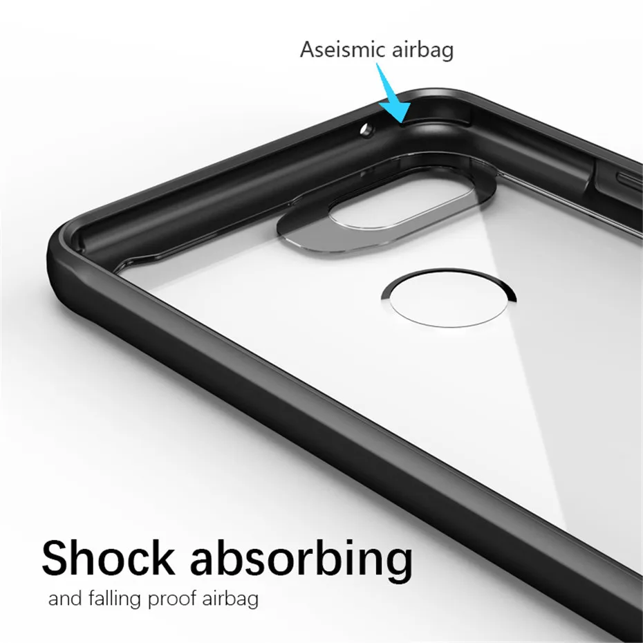 For Google Pixel 2 2XL 3 XL Case Luxury Slim Soft Silicone Frame Transparent PC Back Cover 3a 3XL Lite Coque |