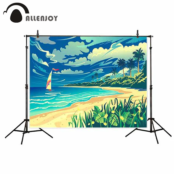 Оборудование для фотостудии от компании Allenjoy обои морской пляж мультфильм