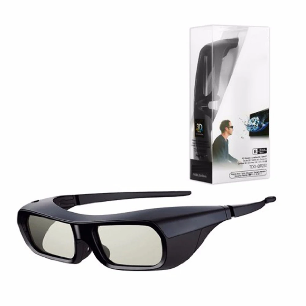 

Rechargeable 3D Active Glasses for Sony TDG BR250B BRAVIA HX800 HX909 TV 2010-2012 Active sutter 3D glasses TDG-BR250/B