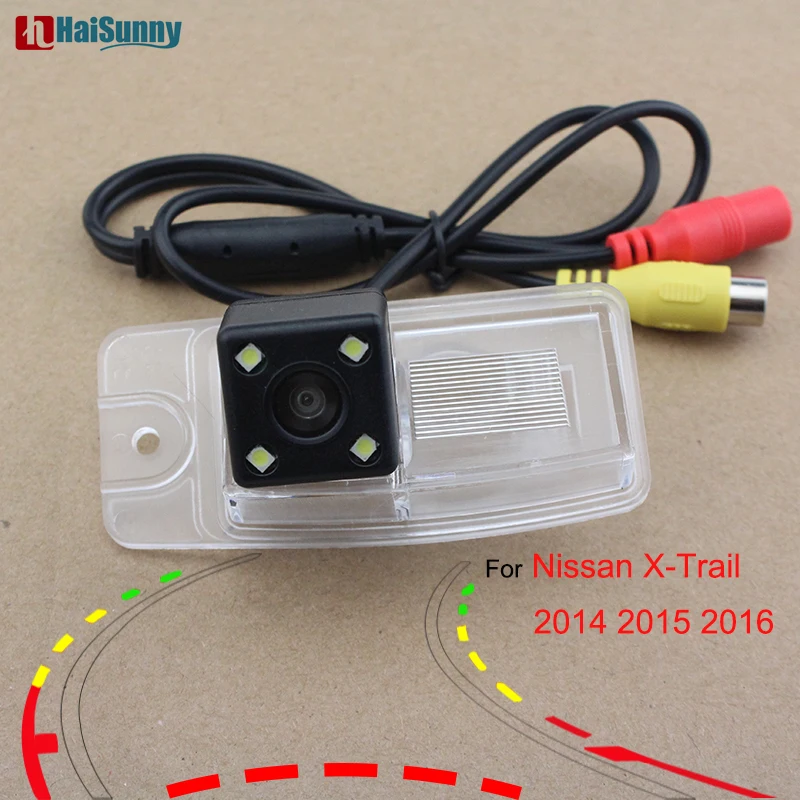 For Nissan X-Trail 2014 2015 2016 Qashqai J11 Parking Rear View Reverse Back up Camera With Dynamic Trajectory line Night Vision |
