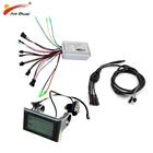 Синусоидальный контроллер для электрического велосипеда, 48 В, 36 В, 350 Вт, 500 Вт, светодиодный дисплей SW900LCD, водонепроницаемый кабель для электрического велосипеда, комплект деталей для Ebike