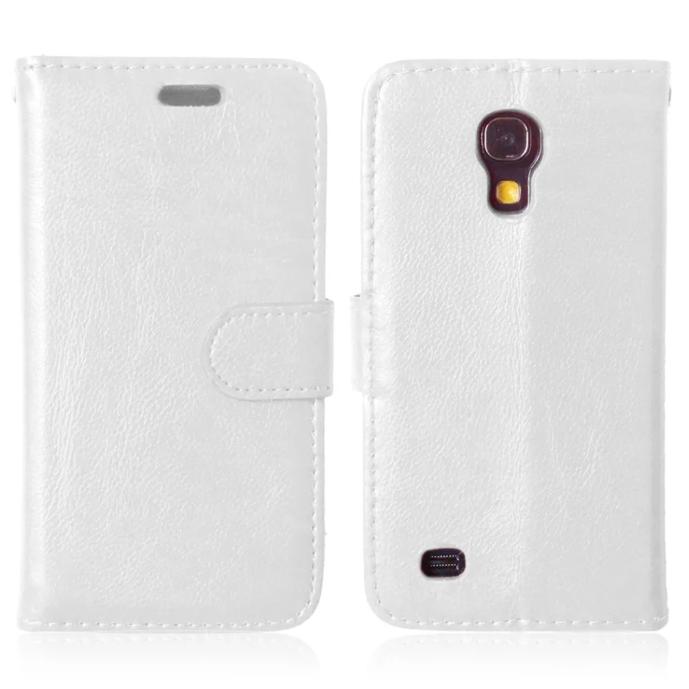 Luxury fashion solid color wallet flip leather cover case for Samsung Galaxy S4 mini i9190 phone coques etuis carcasa funda |