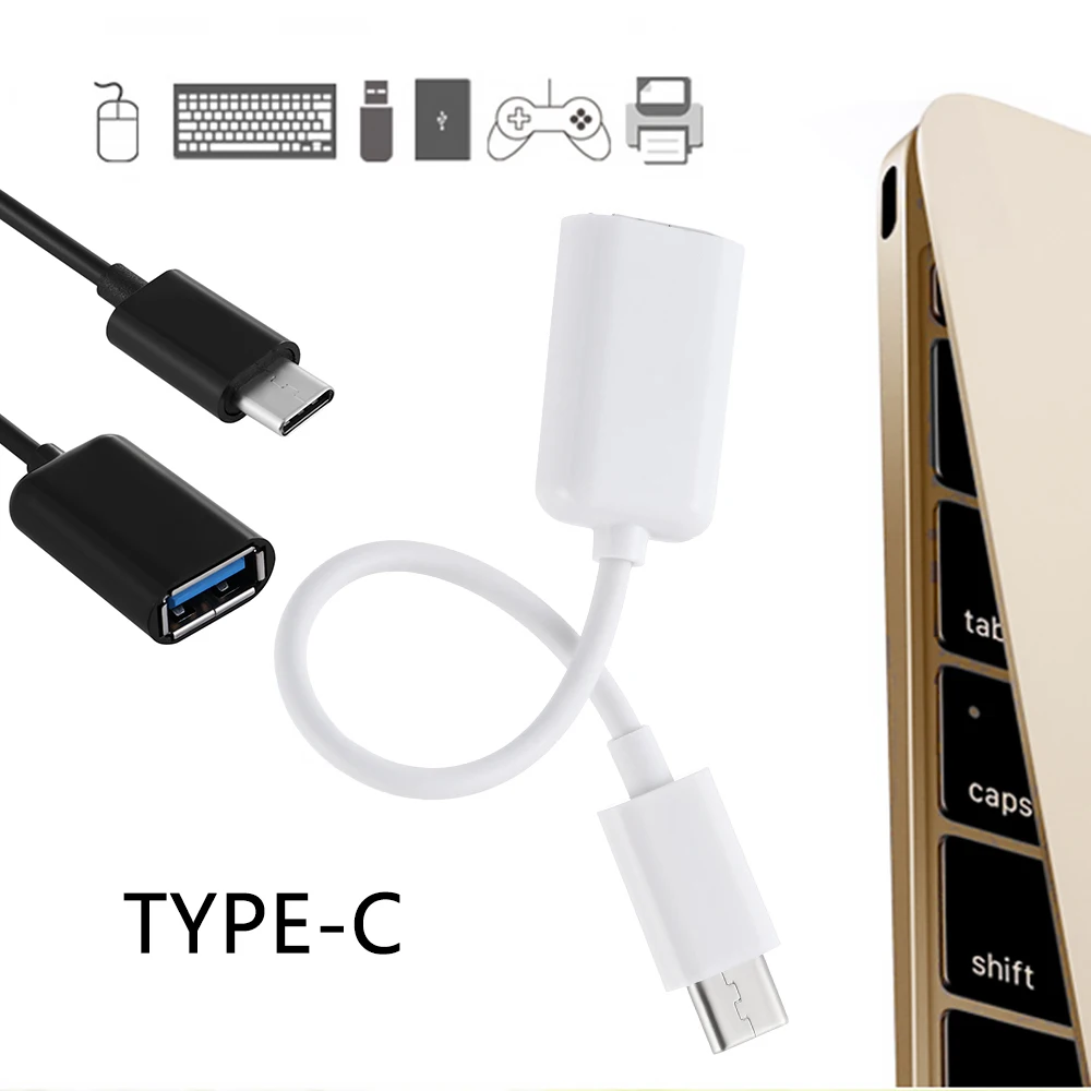 Высококачественный Кабель адаптер Type C OTG USB 3 1 папа к 0 A Женский для передачи