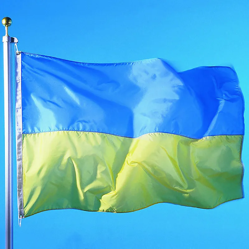 90*150cm/60*90cm/40*60cm/15*21cm Ukraine Flag Large Polyester Ukrainian National Country and Banner Home Decor | Дом и сад