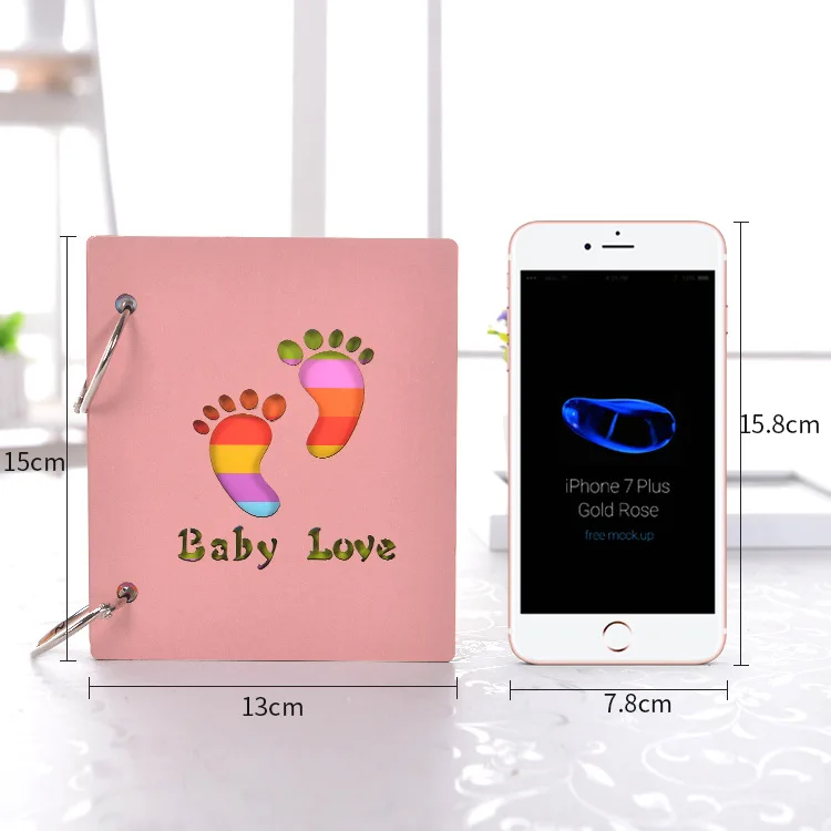 Детский набор отпечатков пальцев коврик для печати лапы фоторамка сенсорная