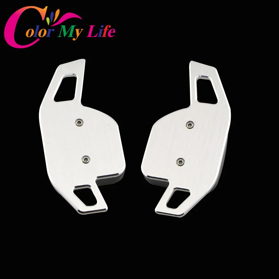 2 шт. автомобильные накладки на руль из нержавеющей стали для AUDI A3 S3 A4 S4 A5 A6 S6 A8 R8 Q5 Q7