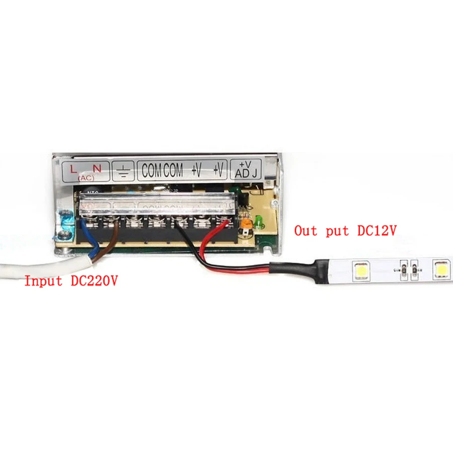 Трансформаторы систем освещения AC 110 V-220 V DC/DC 12 V 2A 3A 5A 10A 15A 30A 33A сплиттер адаптер Светодиодный драйвер питания) Светодиодная лента с usb-питанием