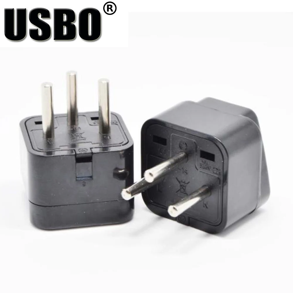 WD-14 Israel PLUG Черный Белый Универсальный электрический AC адаптер для розетки AU/UK/US/EU/Israel/Italy/Swiss штепсельный переходник под зарядное устройство конвертер с патроном - Цвет: WD-14 Israel PLUG