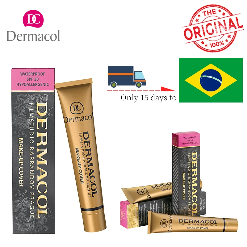 Dermacol бренд 100% оригинал маскирующая Жидкая Основа крем веснушки акне шрам
