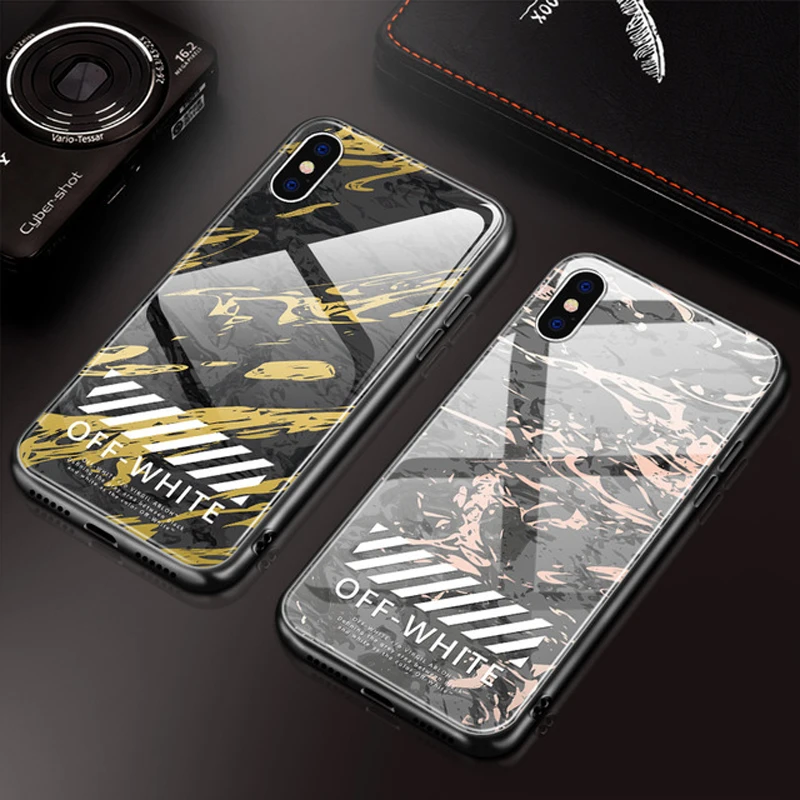 Флип-чехол для Iphone X брендовый защитный чехол iphone xs max с мраморным рисунком